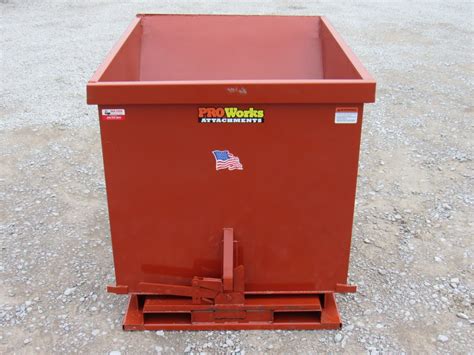 trash hopper attachment for forklift